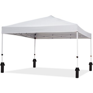 Outdoor Sun Shade, Pop Up Canopy for Events, Beach Tent with One Push Setup,  Waterproof Sun Shelter Canopy with Wheeled Bag - 1 of 4