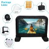 14 ft Portable Inflatable Projector Screen - Front & Rear Projection, with Air Blower, Rope, Ground Nails & Carry Bag for Outdoor Theater/Party - 4 of 4