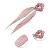 Unique Bargains Elegant Satin Hair Scrunchies 1 Pc - 3 of 4