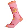 Crazy Dog T-Shirts Women's Strong As A Mother Socks Cute Mother's Day Momma Bear Parenting Graphic Footwear - 2 of 4
