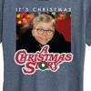 Women's - A Christmas Story - It's Christmas Ralph Short Sleeve Graphic T-Shirt - 2 of 4