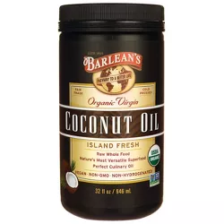 Barlean's Organic Virgin Coconut Oil 32 fl oz Solid Oil