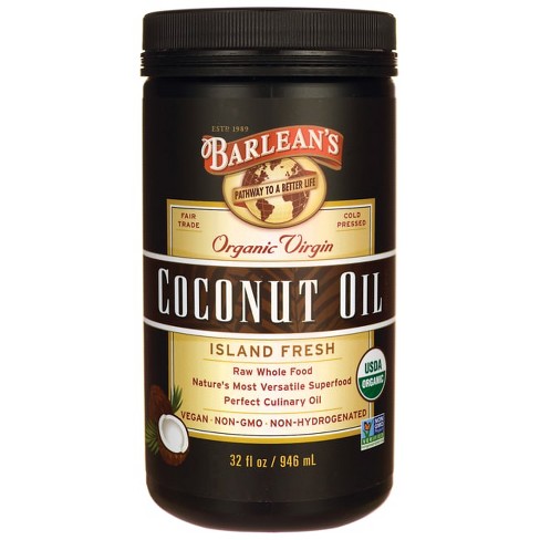 Barlean's Organic Virgin Coconut Oil 32 fl oz Solid Oil - image 1 of 1