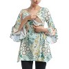 Pokkori Maternity Floral Print Nursing A-Line Tunic - 4 of 4