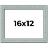 PosterPalooza | Refined Blue Picture Frame - UV Acrylic, Backing Board, Hanging Hardware Included - 2 of 4