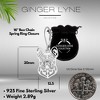 French Bulldog Dog Necklace Earrings or Set for Women Sterling Silver by Ginger Lyne - 4 of 4