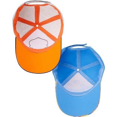 Blippi Boys' 2 Pack Baseball Hat, Kids baseball cap ages 2-4 - image 3