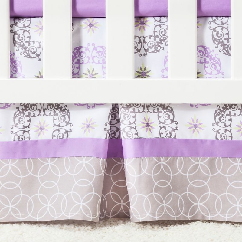 Trend Lab Florence Baby Nursery Crib Bedding Set - 3pc, 5 of 6