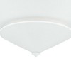 Progress Lighting Pinellas 4-Light Semi-Flush Ceiling Light, Whiteplaster, Steel, Modern Design - 4 of 4