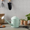 Farmlyn Creek Small Mint Green Plastic Watering Can with Long Spout Sprinkler Head for Garden, Indoor and Outdoor Plants, Flowers, 0.4 Gallon - 2 of 4