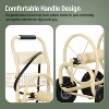 FDW Hose Reel Hold Up To 300 Ft Heavy Duty Garden Hose Reel for Garden Lawn Yard - 4 of 4