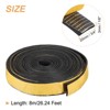 Unique Bargains Solid EPDM Rubber Weather-Proof DIY Gasket Protection Seal Strips - 2 of 4