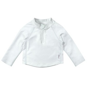 Green Sprouts Baby/Toddler Long Sleeve Zip Rashguard Shirt - 1 of 3