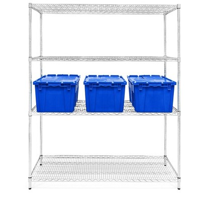 Shelving.com Bins, Totes, and Tubs Storage - 24"d x 60"w x 72"h