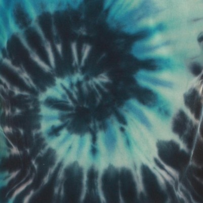 tie dye blue swirl