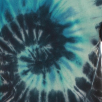 tie dye blue swirl