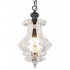 Bella Depot 1-Light Rustic Wood Pendant Light Distressed  Wood Chandelier - 2 of 4