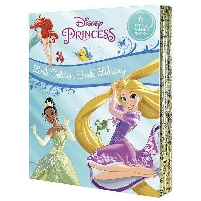 Disney Princess Little Golden Book Library (Disney Princess) - by  Various (Mixed Media Product)
