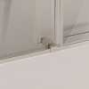 NicBex Shower Door 56-60 in. W x 62 in. H Frameless Double Bypass Tub Sliding Shower Door with Soft-closing, Chrome - 4 of 4