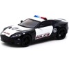 Aston Martin DBS Superleggera "Seacrest County Police" Black and White 1/64 Diecast Model Car by Tarmac Works - 2 of 3