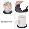 Unique Bargains Reversible Absorbent Water-proof Lightweight Plant Coasters 6 Pcs - 3 of 4