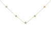Sterling Silver 1/2 Cttw Diamond Station Necklace - 3 of 4
