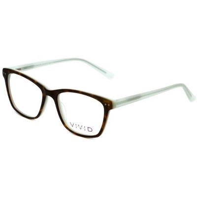 Vivid Designer Reading Glasses Vivid-878 in Tortoise-Green 51mm