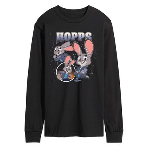 Men's - Disney - Hopps Bootleg Long Sleeve Graphic T-Shirt - 1 of 3