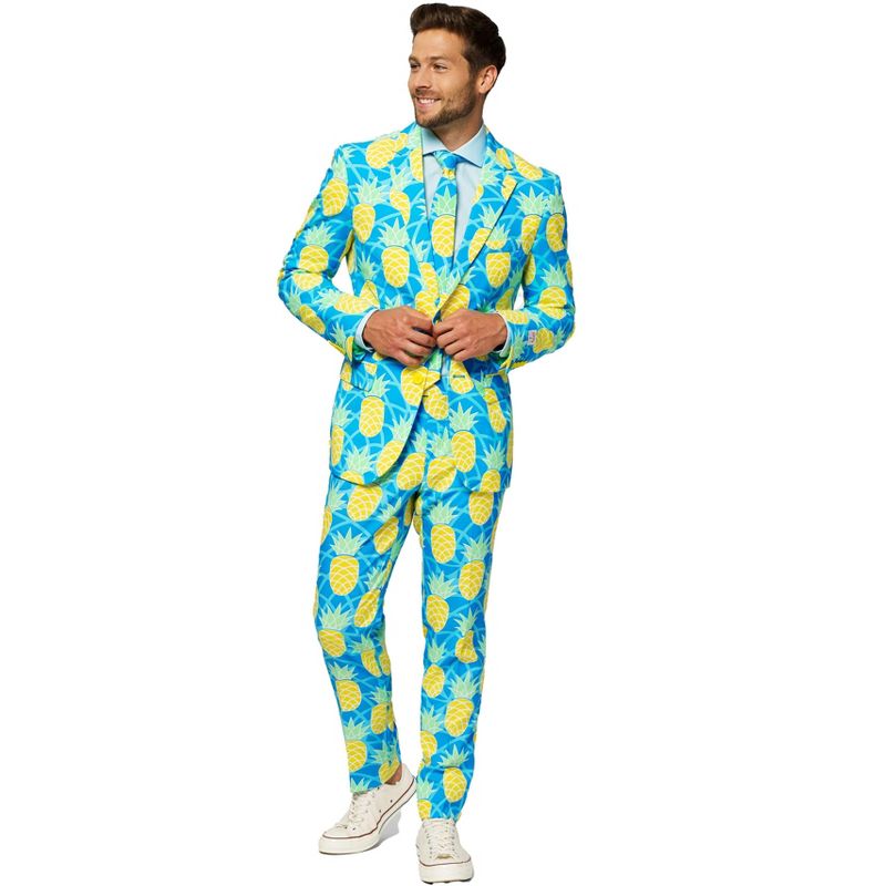 OppoSuits Men's Suit - Shineapple - Multicolor, 1 of 6