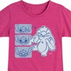 Girls' - Disney - Lilo & Stitch Fitted Short Sleeve Graphic T-Shirt - 2 of 4