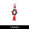 Unique Bargains Christmas Keychain with Lobster Clasp Alloy 1 Pc - 2 of 4