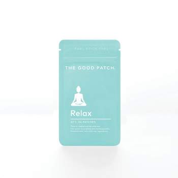 The Good Patch Relax Plant-Based Vegan Wellness Patch - 4ct