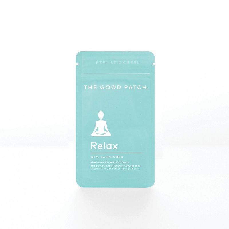 The Good Patch Relax Plant-Based Vegan Wellness Patch - 4ct, 1 of 8