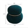 OUTSUPPLY Snowman Stool, Footstool, Playful Accent Seat for Living Room, Nursery & Kids Room - 2 of 4