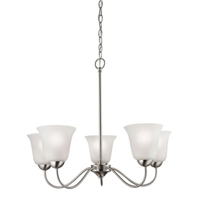 Thomas Lighting Conway 5 - Light Chandelier in  Brushed Nickel
