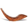 vidaXL Sun Lounger Light Brown Acacia wood Ergonomic Rocking Sun Lounger - 2 of 4