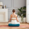 Yoga Bolster Pillow Meditation Pillow w/Washable Cover & Carry Handle - 3 of 4