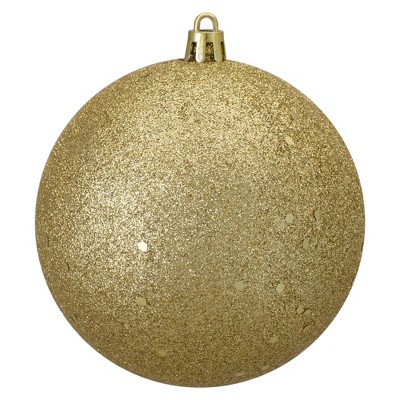 Northlight 6 Shatterproof Holographic Glitter Christmas Ball Ornament -  Black : Target