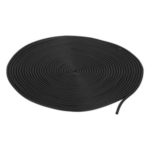 Unique Bargains Solid Foam Rubber Round Soundproof DIY Weather Seal Strip - 1 of 4