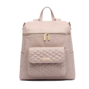 Luli Bebe Monaco Diaper Bag Backpack, Made from Luxury Materials with Stylish Exterior, Spacious Interior for all Baby Products - 1 of 4