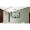 Quoizel Lighting Prescott 8 - Light Chandelier in  Matte Black - 2 of 4