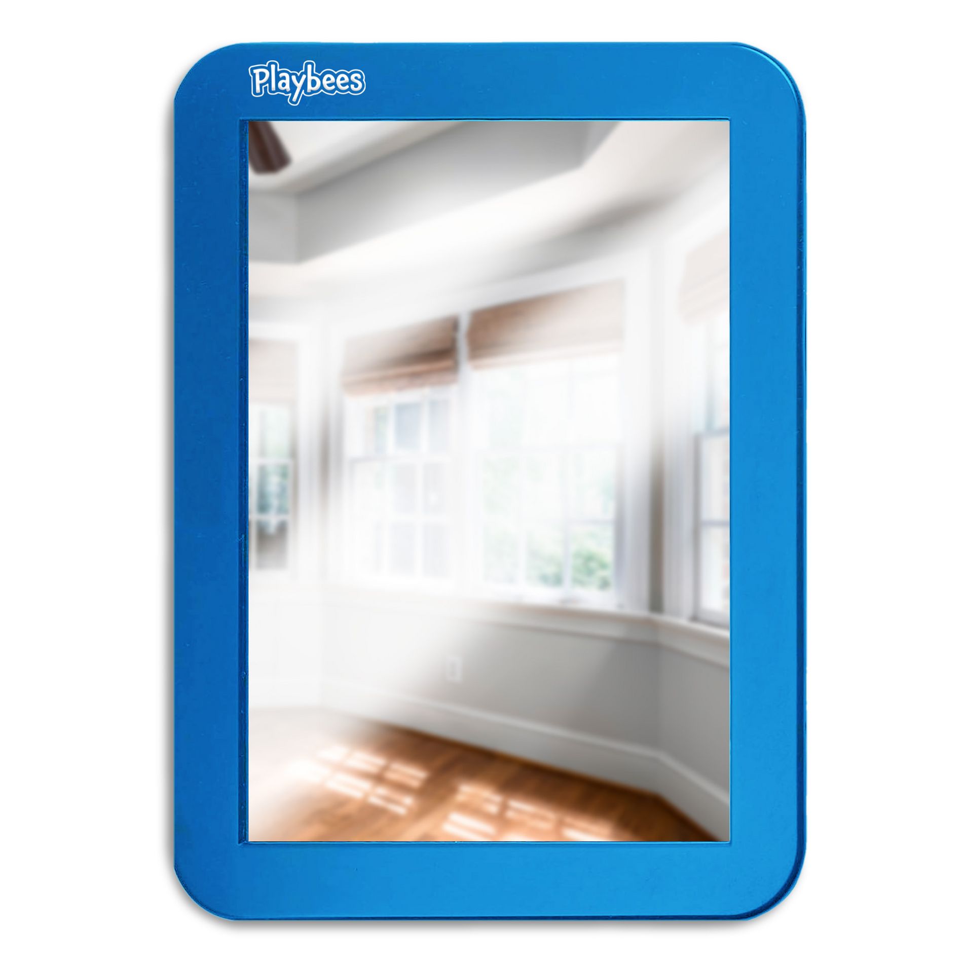 Playbees  Magnetic Mirror - Blue - 5" x 7"