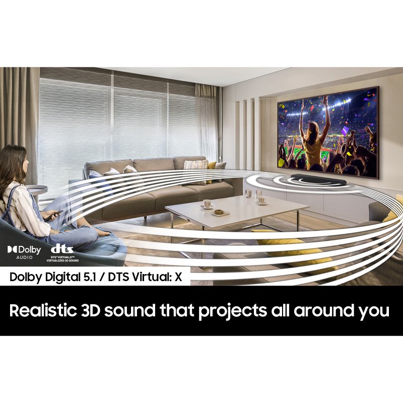Samsung HW-B650 3.1 Soundbar with Dolby 5.1 / DTS Virtual:X (2022), 4 of 16