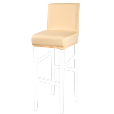 PiccoCasa Bar Pub Counter Height Side Stretch Chair Covers with Elastic Band