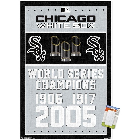 MLB Chicago White Sox - Retro Logo Wall Poster, 14.725 x 22.375