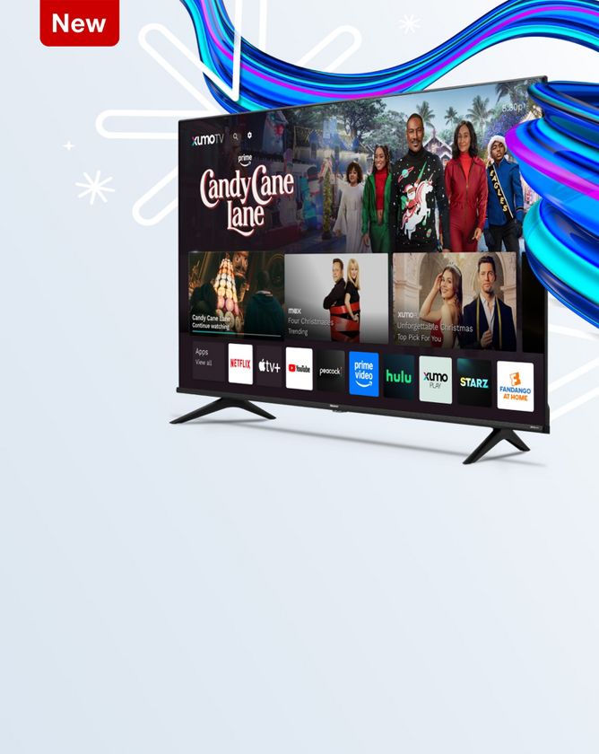 New
Gift easy. Give Xumo TV.
Consider the holidays handled with the smart TV experience that simplifies streaming.