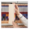 Universal Reinforced End Tab Fastener Folders, 0.75" Expansion, 2 Fasteners, Letter Size, Manila Exterior, 50/Box - 3 of 4
