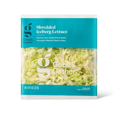 Fresh Shredded Iceberg Lettuce - 8oz - Good & Gather™