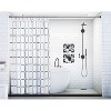 Shower Rod,Adjustable 43-72 inches,Rust Resistance, Metal Tension Rod with Spring - 3 of 4