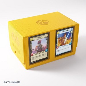 STAR WARS GAMEGENIC: STAR WARS: UNLIMITED: DOUBLE DECK POD: YELLOW - 1 of 1